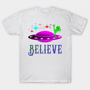 Alien Believe T-Shirt